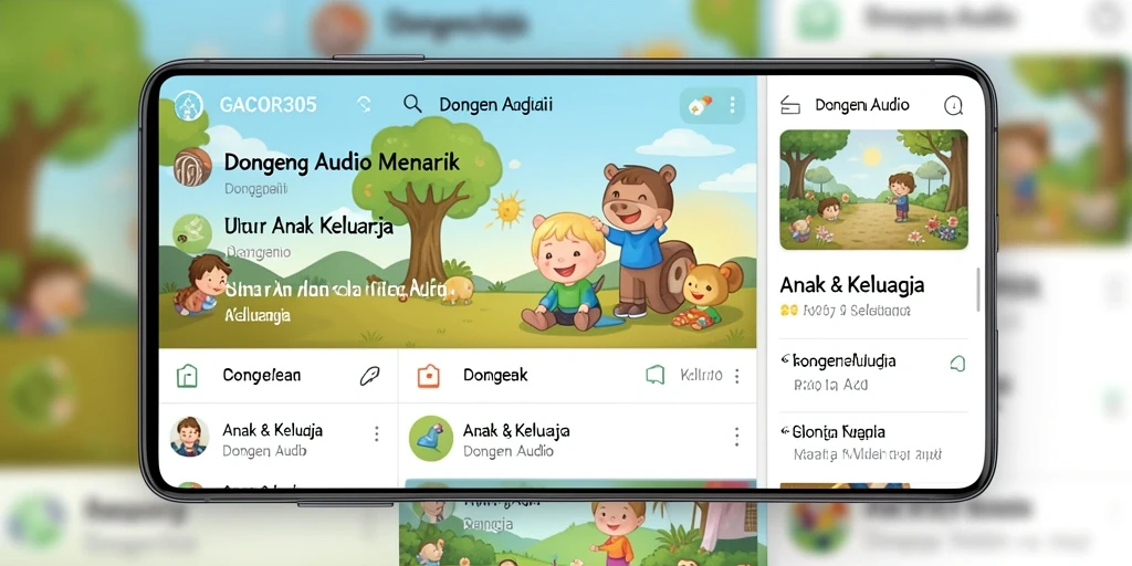 Tampilan antarmuka GACOR305 yang ramah anak dan menarik.