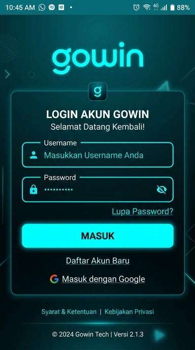 Masuk Akun Gowin dengan Mudah dan Cepat